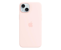 APPLE iPhone 15 Plus Silicone Case with MagSafe - Light Pink - 1180193 - zdjęcie 1